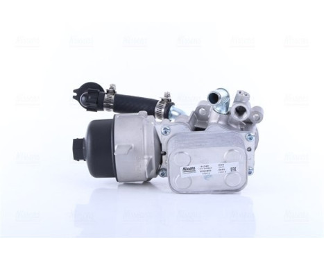 Oil cooler, engine oil 91340 Nissens, Image 2