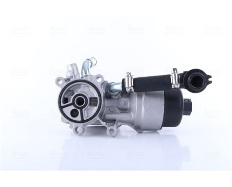 Oil cooler, engine oil 91340 Nissens, Image 3