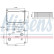 Oil cooler, engine oil 91377 Nissens