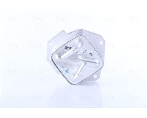 Oil cooler, engine oil 91418 Nissens, Image 2