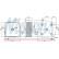 Oil cooler, engine oil 91421 Nissens