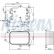 Oil cooler, engine oil 91426 Nissens