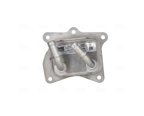Oil cooler, engine oil 91569 Nissens