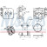 Oil cooler, engine oil 91583 Nissens, Thumbnail 6