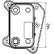 Oil Cooler, engine oil BEHR *** PREMIUM LINE ***, Thumbnail 2