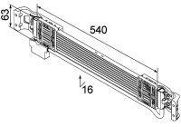 Oil Cooler, engine oil BEHR *** PREMIUM LINE ***