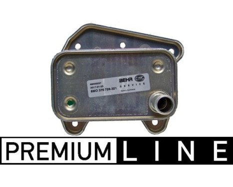 Oil Cooler, engine oil BEHR *** PREMIUM LINE ***, Image 4