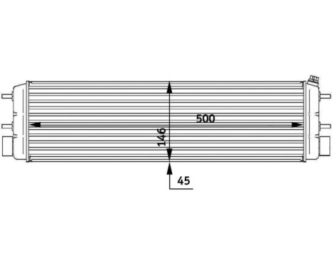 Oil Cooler, engine oil BEHR *** PREMIUM LINE ***