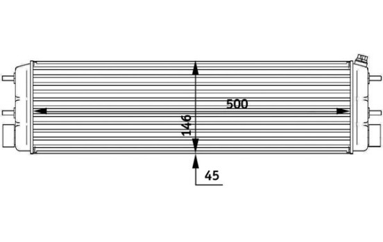 Oil Cooler, engine oil BEHR *** PREMIUM LINE ***