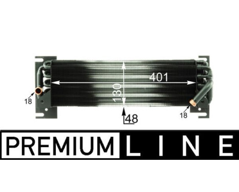 Oil Cooler, engine oil BEHR *** PREMIUM LINE ***