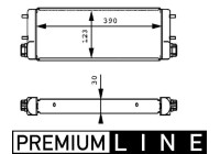 Oil Cooler, engine oil BEHR *** PREMIUM LINE ***