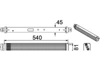 Oil Cooler, engine oil BEHR *** PREMIUM LINE ***