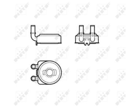 Oil Cooler, engine oil EASY FIT, Image 5