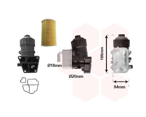 Oil cooler, engine oil *** IR PLUS *** 03013726 International Radiators