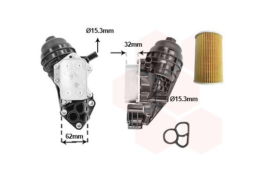 Oil cooler, engine oil *** IR PLUS *** 30013723 International Radiators