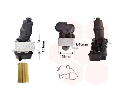 Oil cooler, engine oil *** IR PLUS *** 58013730 International Radiators