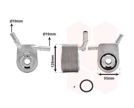 Oil Cooler, engine oil