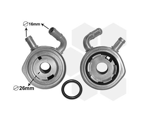 Oil Cooler, engine oil