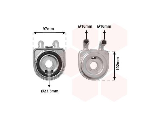 Oil Cooler, engine oil