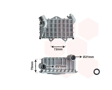 Oil Cooler, engine oil