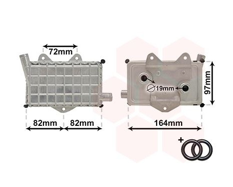 Oil Cooler, engine oil