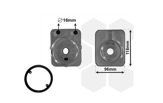 Oil Cooler, engine oil