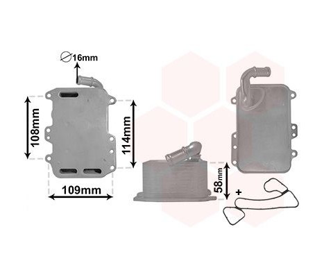 Oil Cooler, engine oil