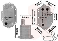 Oil Cooler, engine oil