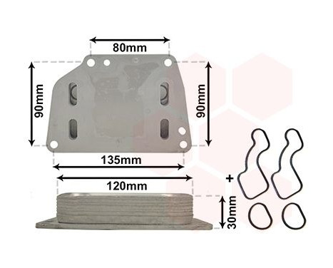Oil Cooler, engine oil
