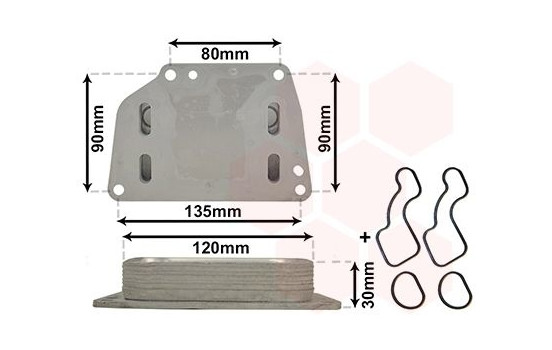 Oil Cooler, engine oil