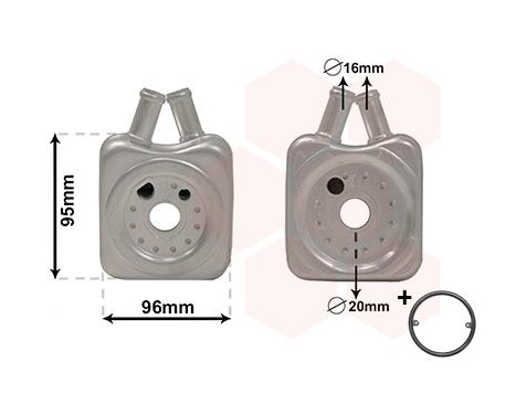 Oil Cooler, engine oil