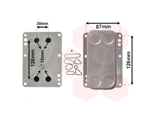 Oil Cooler, engine oil