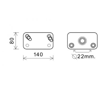 Oil Cooler, engine oil