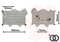 Oil Cooler, engine oil