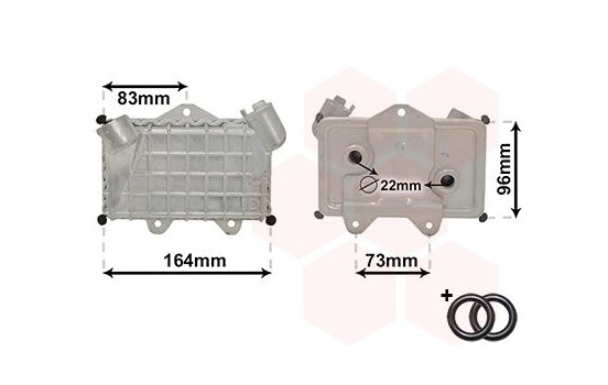 Oil Cooler, engine oil