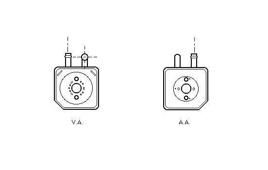 Oil Cooler, engine oil
