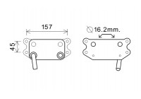 Oil Cooler, engine oil