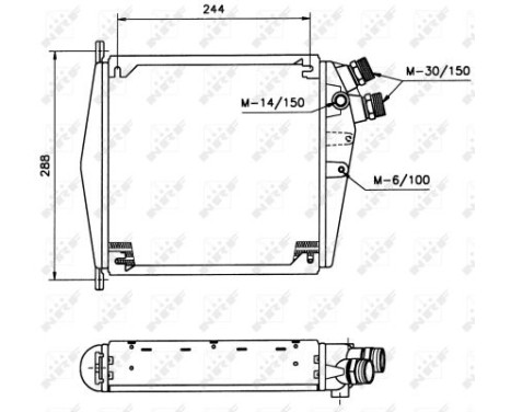 Oil Cooler, engine oil