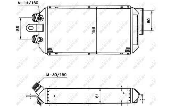 Oil Cooler, engine oil, Image 5