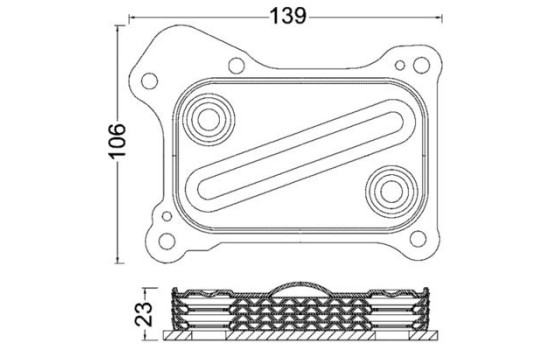 Oil Cooler, engine oil