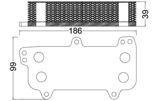 Oil Cooler, engine oil