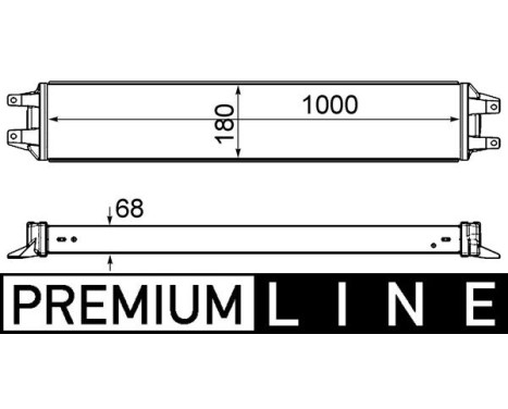 Oil cooler, engine oil