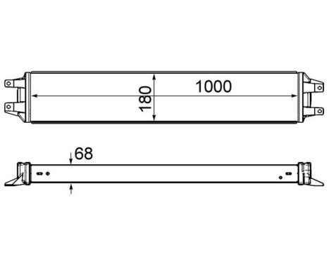 Oil cooler, engine oil, Image 2