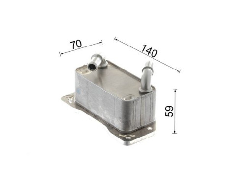 Oil cooler, engine oil, Image 12