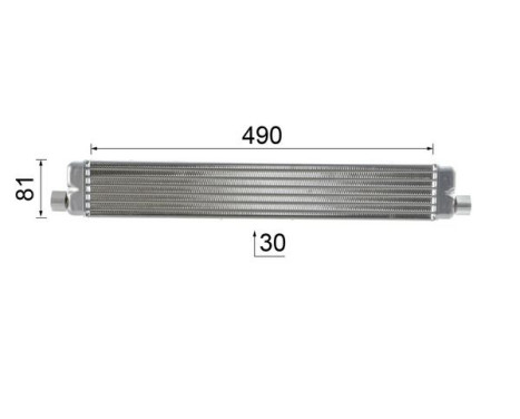 Oil cooler, engine oil, Image 10