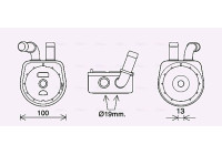 Oil Cooler, engine oil