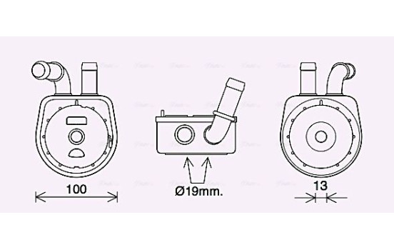 Oil Cooler, engine oil