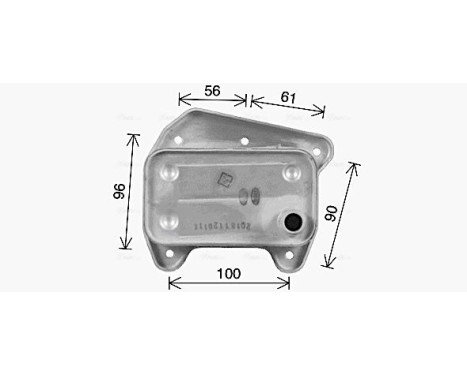 Oil Cooler, engine oil