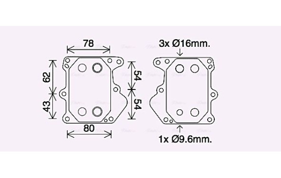 Oil Cooler, engine oil