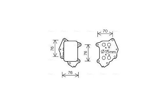 Oil Cooler, engine oil